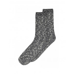 MP Socks, Rustic Ribbed Socks for Women in Wool/Cotton