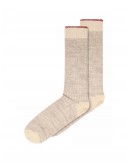 MP Socks, Long Ribbed Socks for Women in Marled Wool