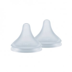 NUK, Bottle Nipple - 2-Pack, Anti-Colic, 3+m