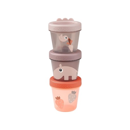 Done by deer, Baby food container, set of 3