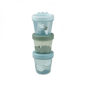 Done by deer, Baby food container, set of 3