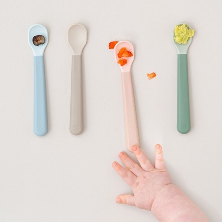 Done by deer, Foodie easy-grip baby spoon 3-pack