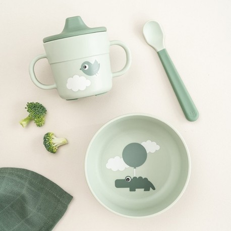 Done by deer, Foodie First Dining Set Happy Clouds