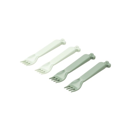 Done by deer, Kiddish Raffi forks 4-pack