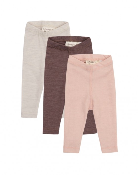 Leggings in 100% merino wool for babies and children