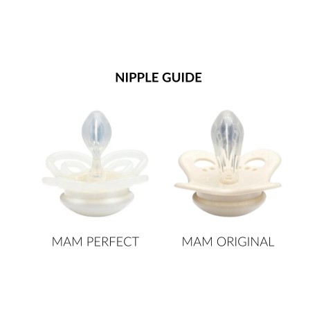 MAM Perfect,  Size 1 (0-6m), Symmetrical - Silicone