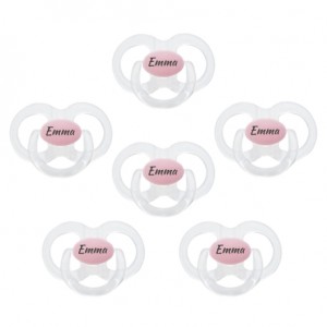 MAXIBABY, Size 2 (6+ m), Orthodontic - Silicone, Personalised dummies