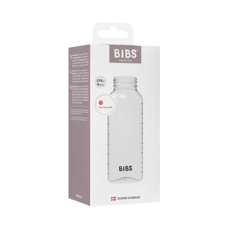 BIBS Bottle, Plastic Baby Bottle, 270 ml