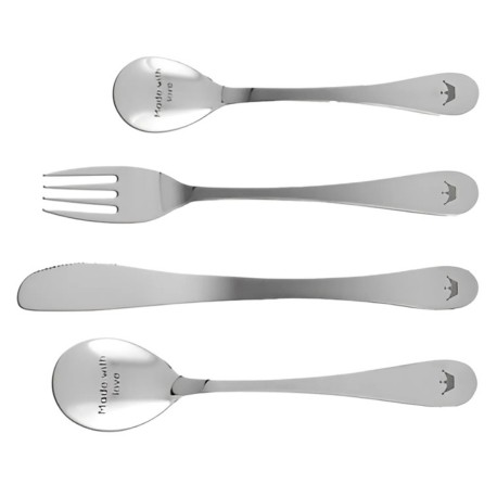 BAMBAM, Children's cutlery set, w/ name